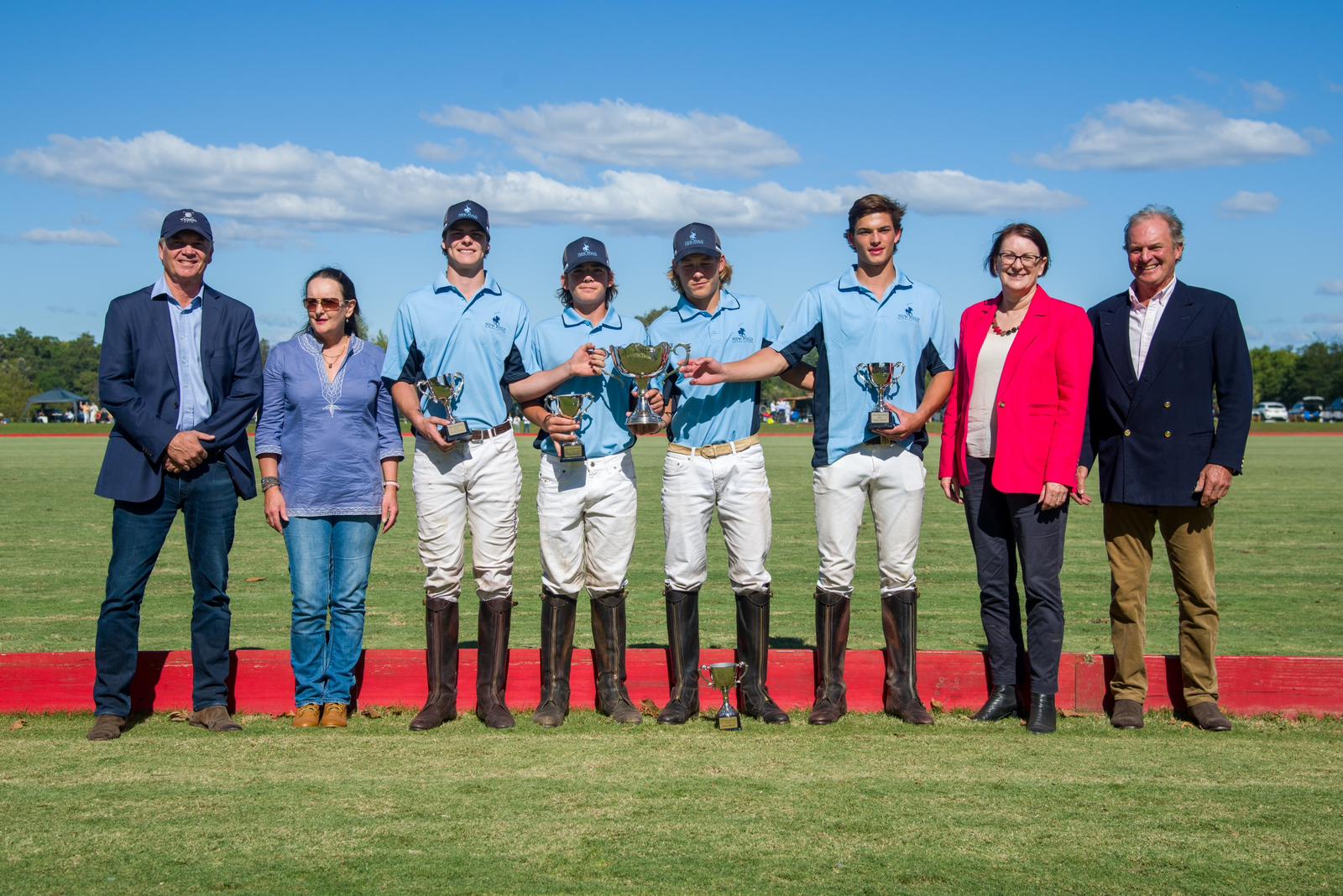 NSW Juniors with Steve and Pete